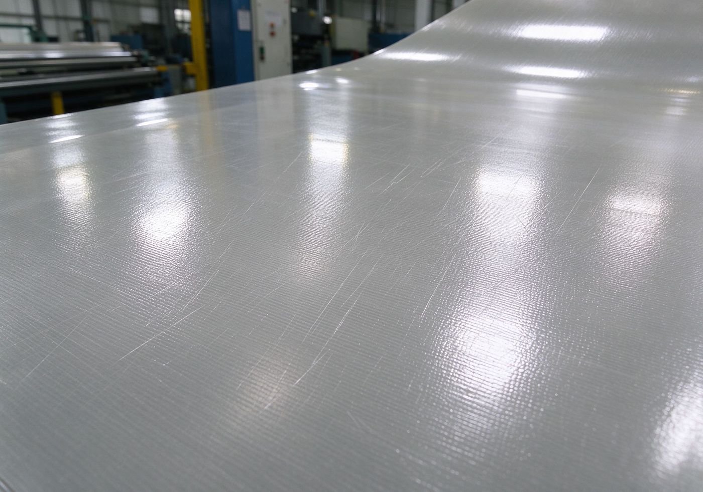 scratch-resistant protective film surface close-up